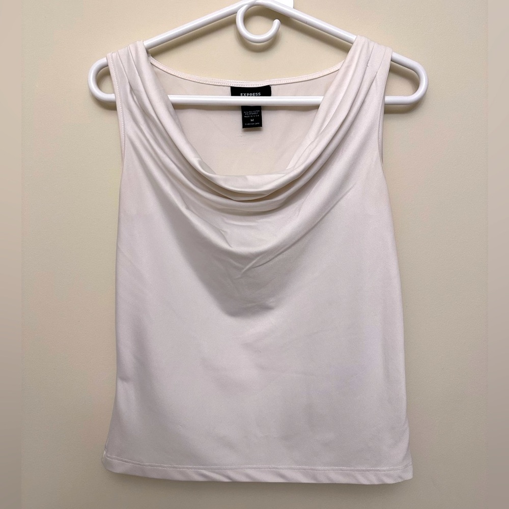 Express cowl neck tank